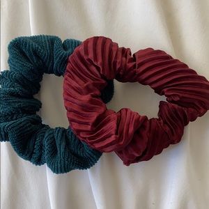 Christmas scrunchies